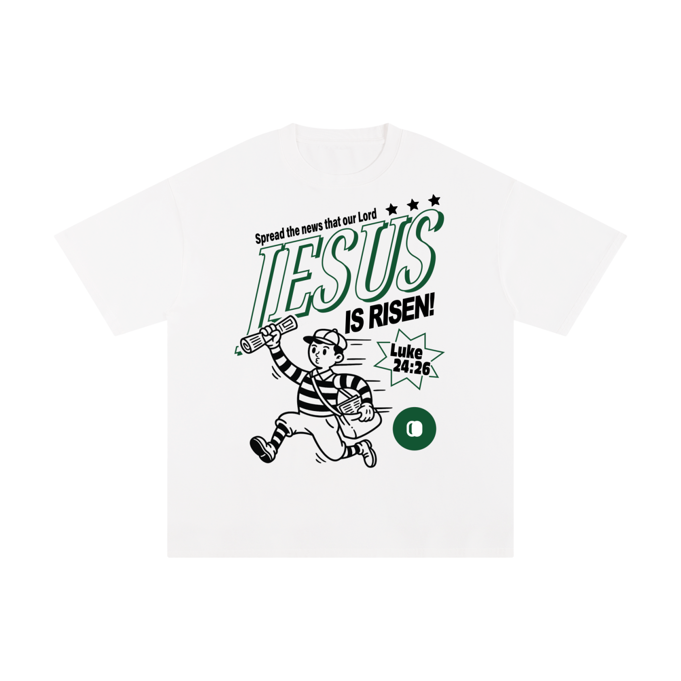 SHARE THE NEWS | OVERSIZED TEE