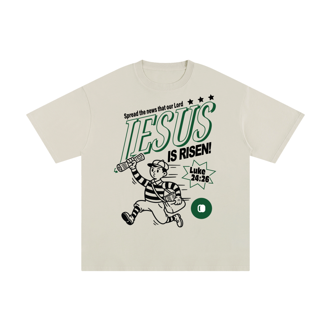 SHARE THE NEWS | OVERSIZED TEE