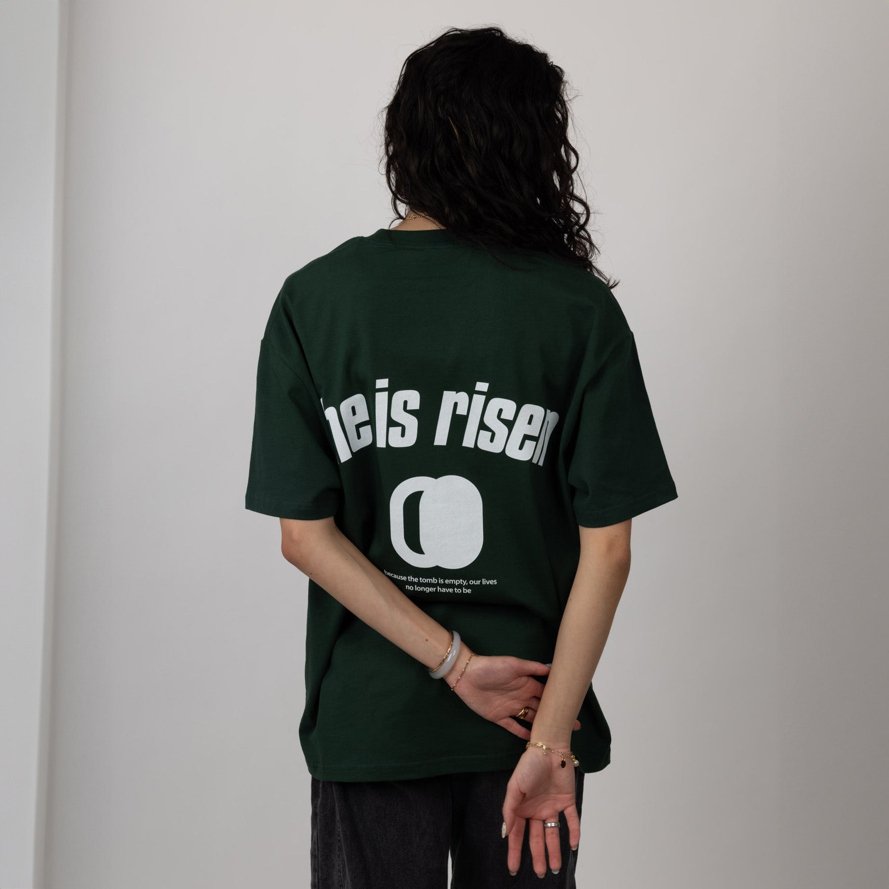 HE IS RISEN | OVERSIZED TEE