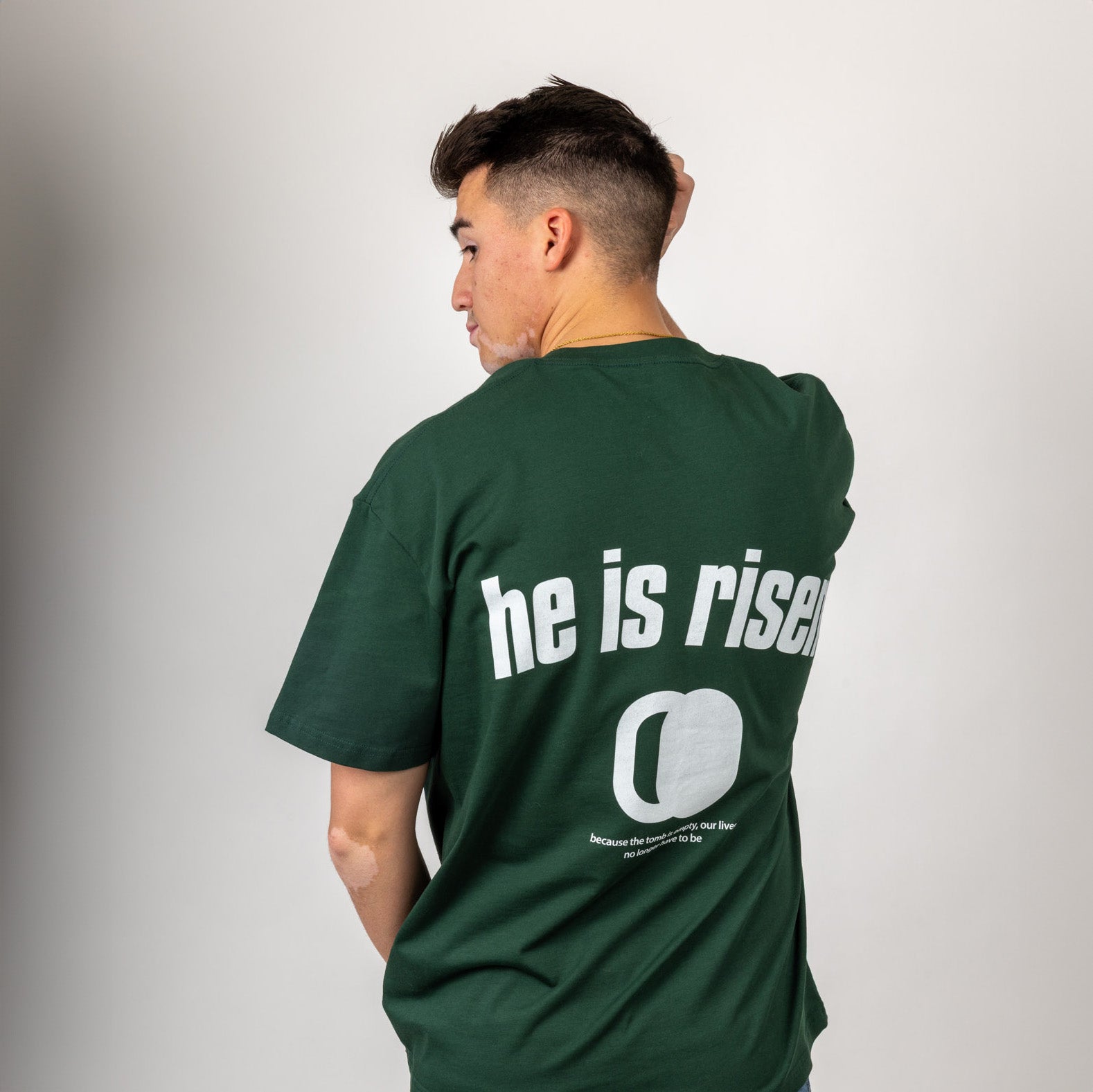 HE IS RISEN | OVERSIZED TEE